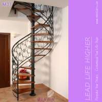 Interior Build Circular Used Metal Stairs