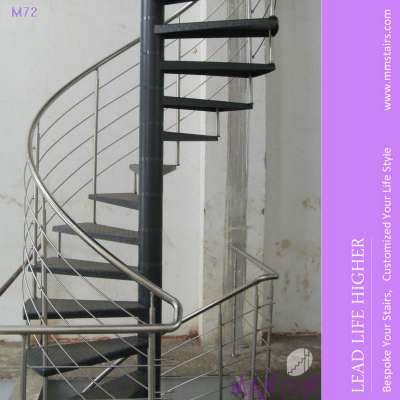 Exterior Galvanized Steel Spiral Stairs For Sale In in Philippines